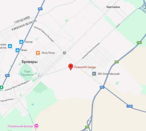 СТО Powershift Garage СТО Powershift Garage