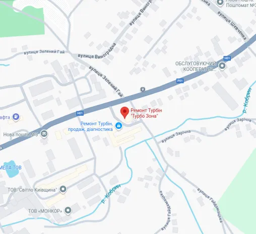 СТО  Турбо Зона - ремонт турбін